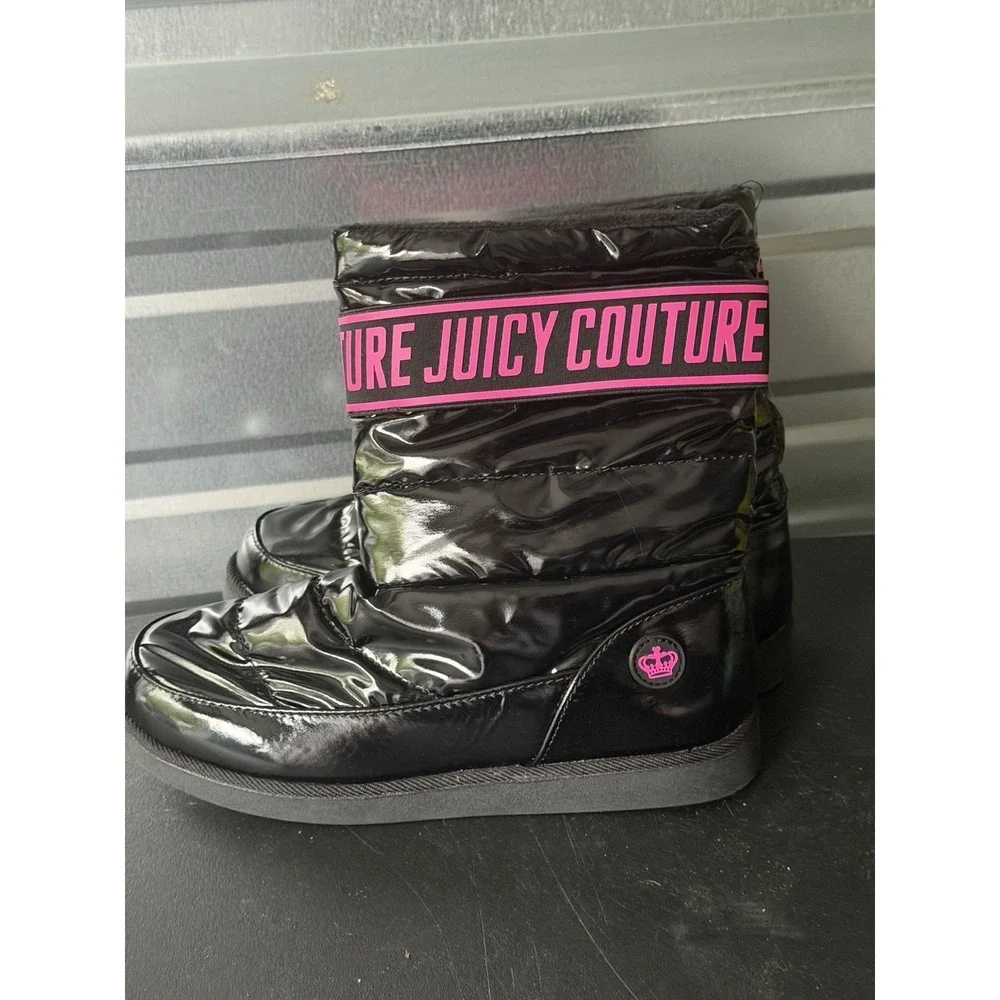 NWT Juicy Couture Women Quilted Kissie Winter Boots Size 7 Waterproof  Snow B-1